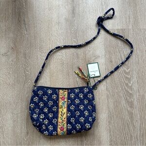 Vera Bradley Maison Blue Quilted Crossbody Bag
